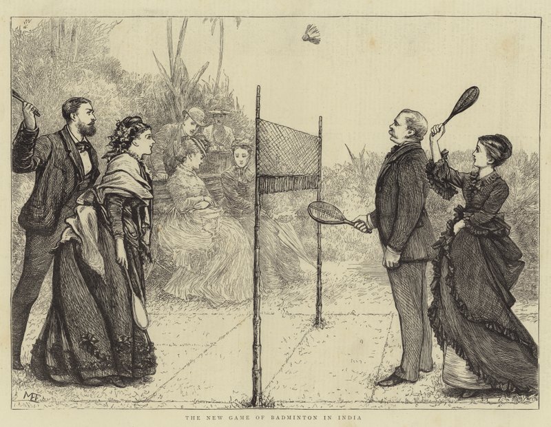 Det nya badmintonspelet i Indien av Mary Ellen Edwards
