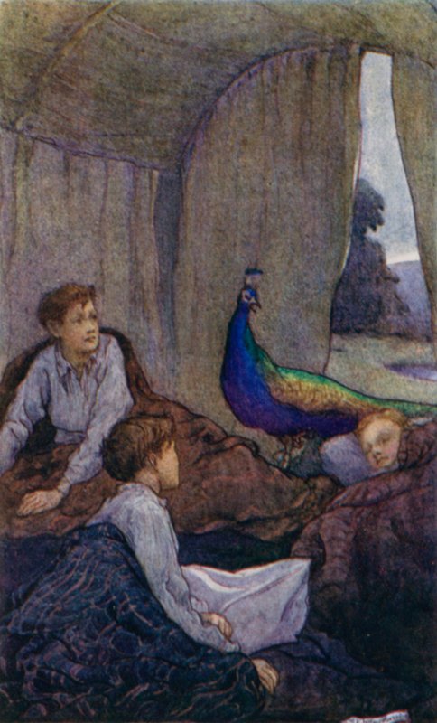 Scen från The Slowcoach, av Edward Verrall Lucas av Mary V. Wheelhouse