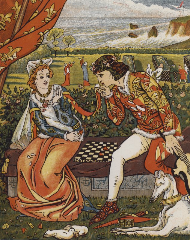 Dorigen och Aurelius, Chaucers Franklins berättelse av Mary Eliza Haweis