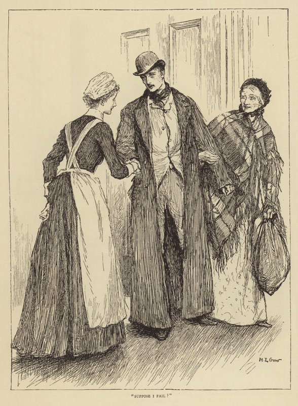Illustration till The Story of a Nurse, av Honnor Morten av Mary L. Gow