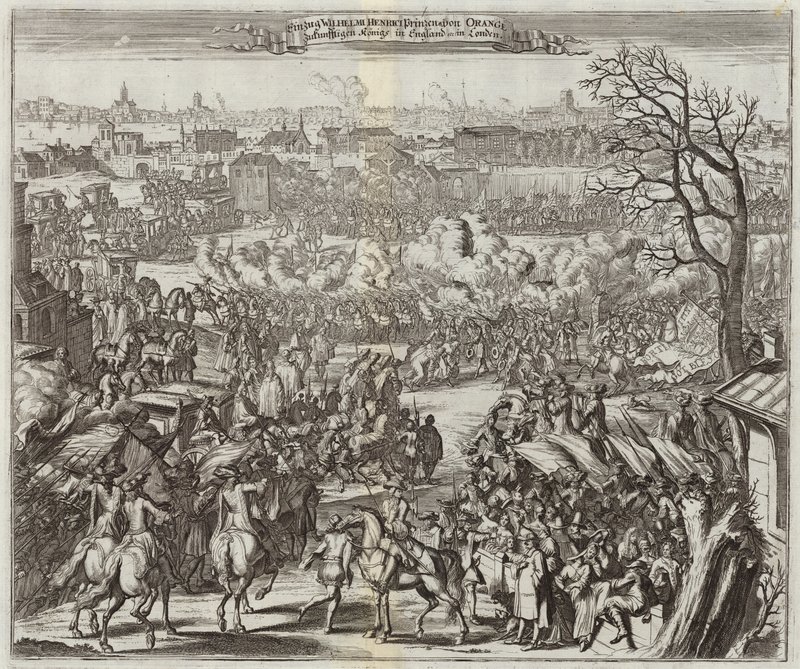 Vilhelm II, Prins av Orange och kung av England av Mattaus the Younger Merian