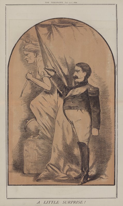 En liten överraskning! (färg litho) av Matthew