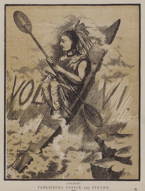 Illustration från tidningen Tomahawk av Matthew