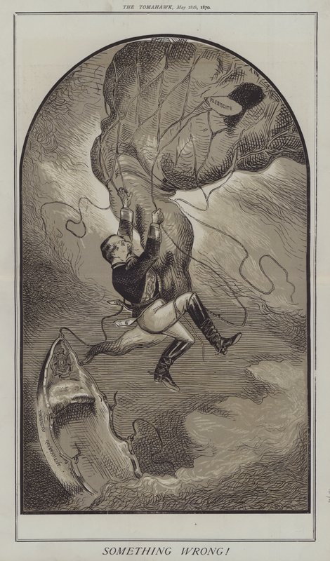 Något fel! (färg litho) av Matthew