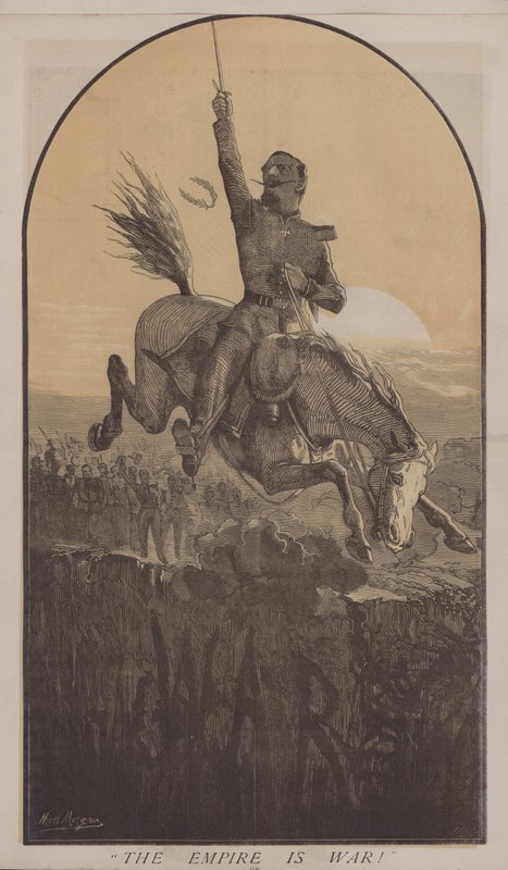 Imperiet är krig! (färg litho) av Matthew