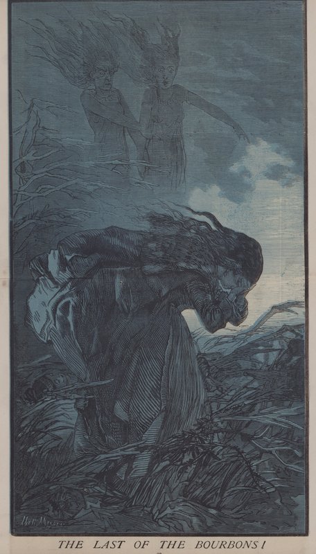 Den sista av bourbonerna! (färg litho) av Matthew