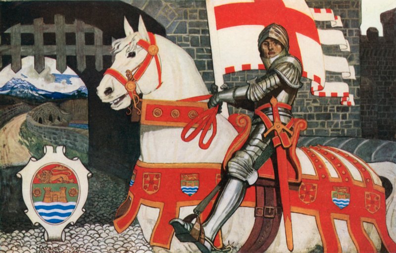 Carlisle, "Porten till Skottland" av Maurice Greiffenhagen