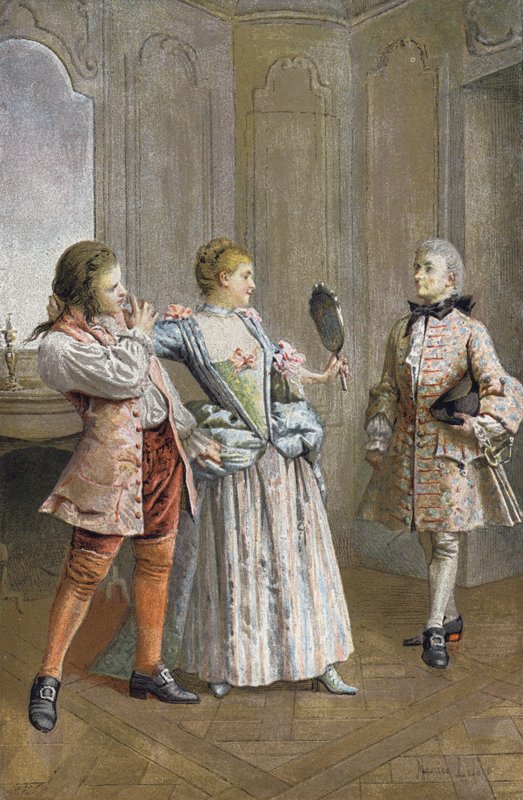 Spegeln av Maurice Leloir