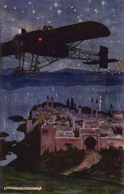 Besök i Bagdad: The Journey (färg litho) av Maurice (after) Greiffenhagen