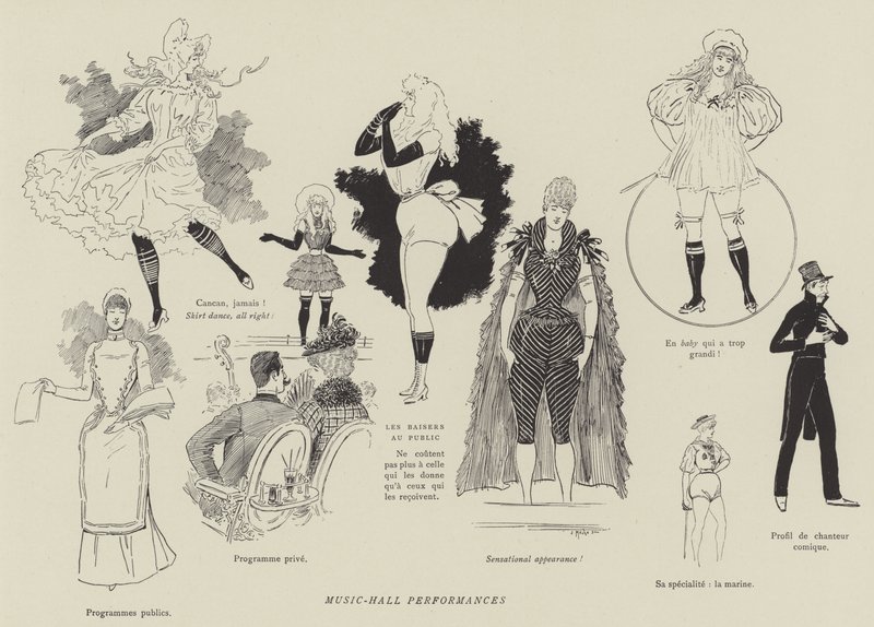 Illustration för London Life by Mars av Maurice Charles Mathieu Bonvoisin