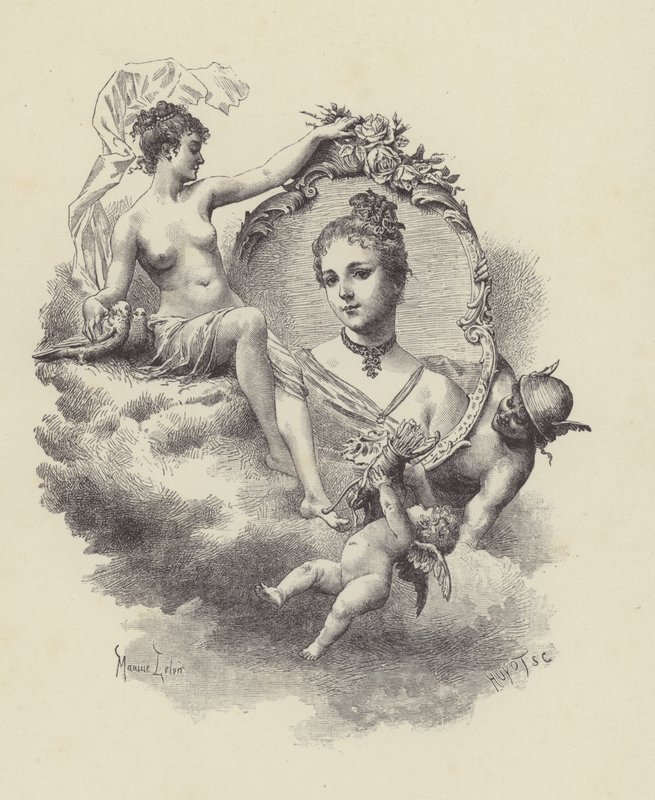 Illustration för Manon Lescaut (gravyr) av Maurice Leloir