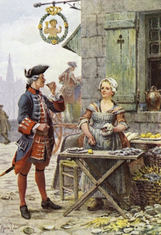 LEcaillere, ostron av Maurice Leloir