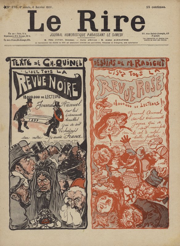 Illustration för Le Rire av Maurice Radiguet