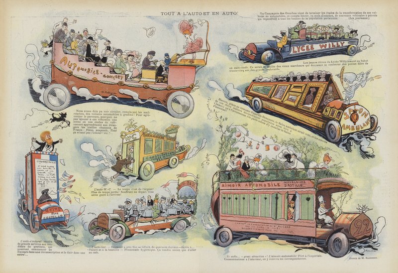 Illustration för Le Rire av Maurice Radiguet