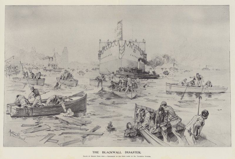 Blackwall-katastrofen av Melton Prior