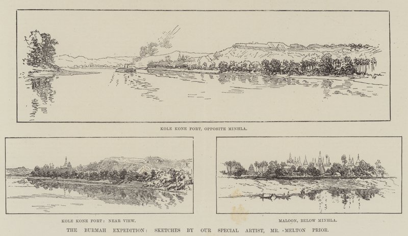 Burmah-expeditionen av Melton Prior