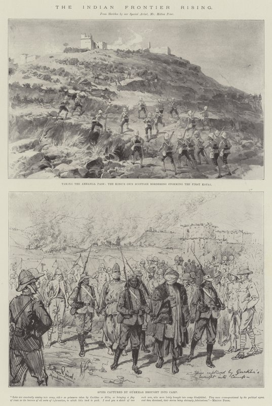 Indian Frontier Rising av Melton Prior