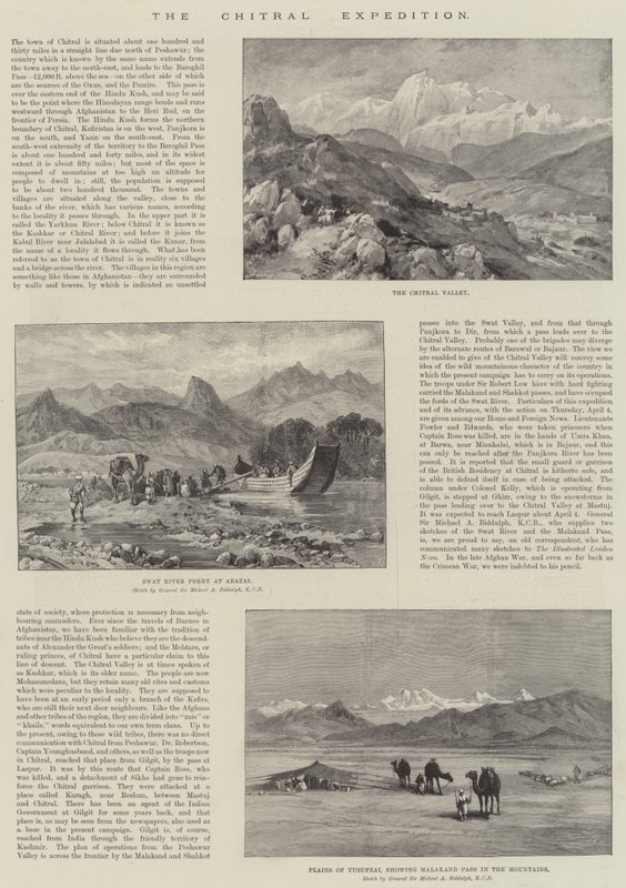 Expeditionen i Chitral av Michael Biddulph