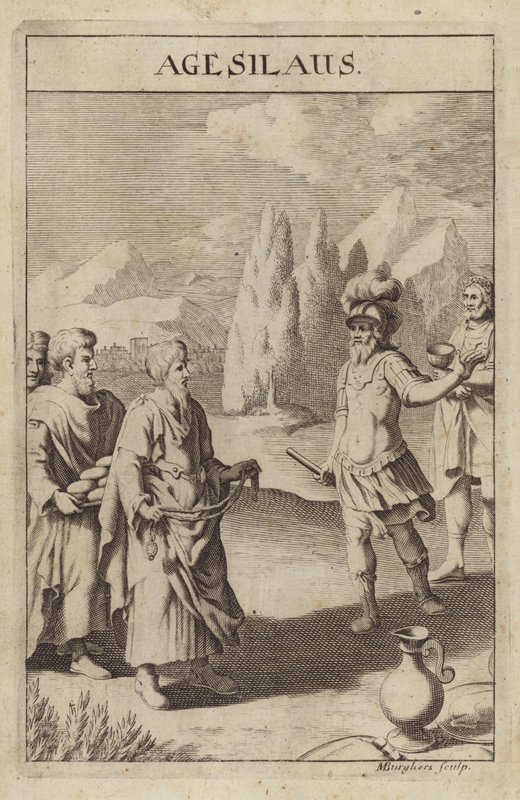 Agesilaus II, spartansk kung och general av Michael Burghers