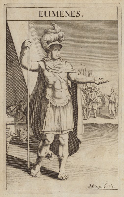 Eumenes, grekisk general och lärd av Michael Burghers