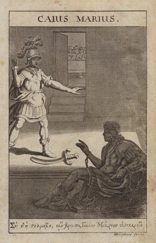 Gaius Marius, romersk general och statsman av Michael Burghers
