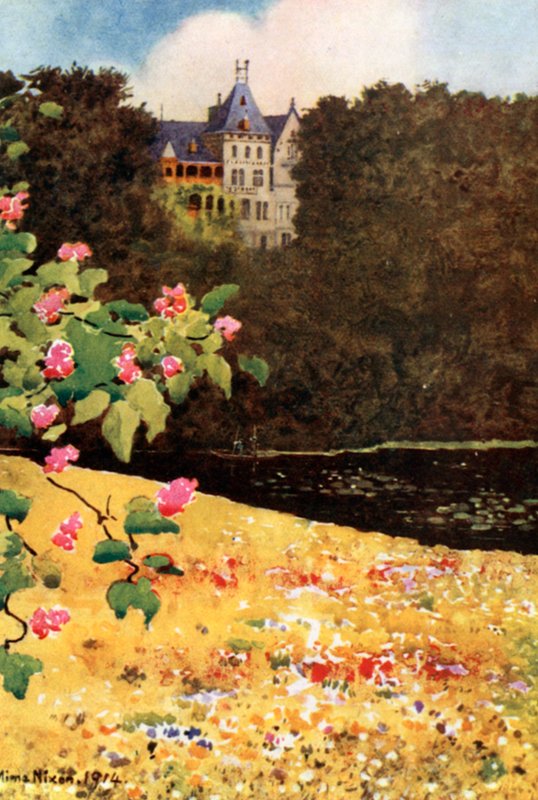 Schloss zu Gmunden fra Chestnut Avenueswed av Mima Nixon