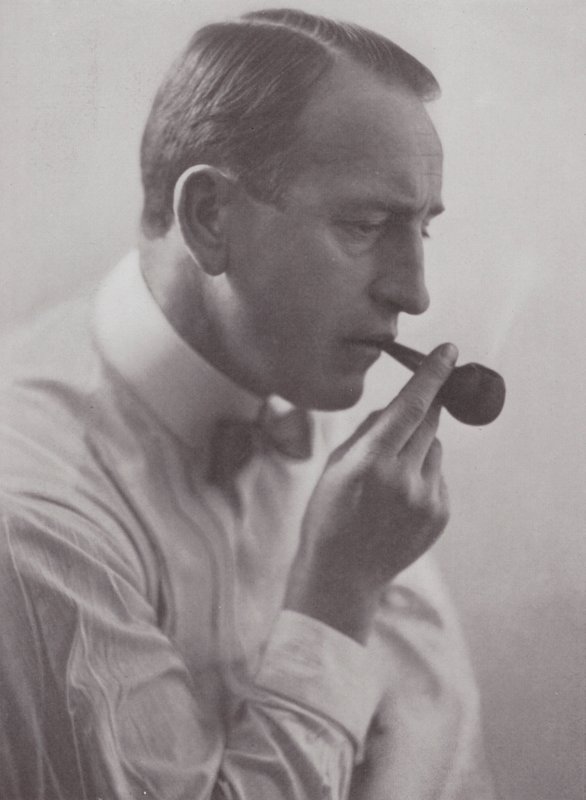 Max Pechstein, tysk expressionistisk målare (svartvitt foto) av Minya Diez Duhrkoop