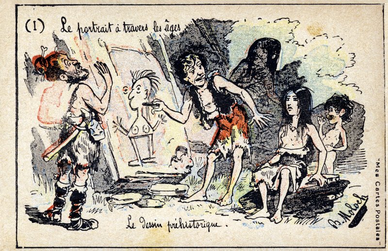 Förhistorisk konst av Moloch