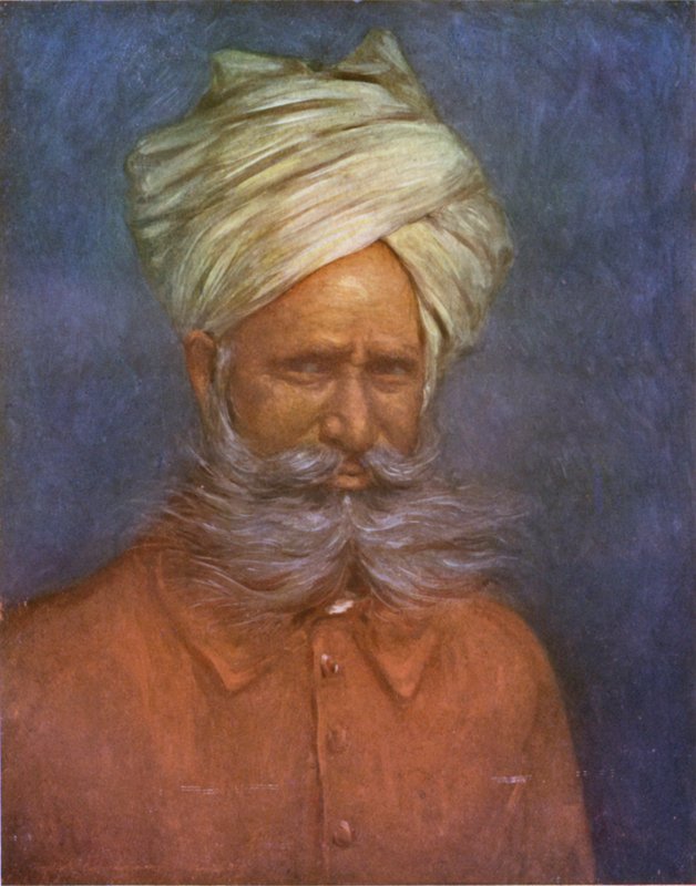 En retainer från centrala Indien av Mortimer Ludington Menpes