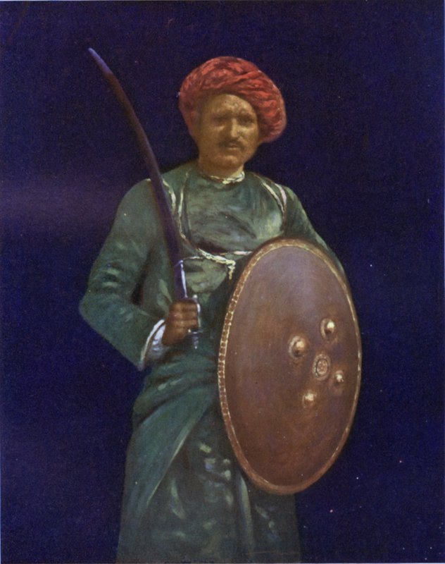 En retainer av Rajgarh av Mortimer Ludington Menpes