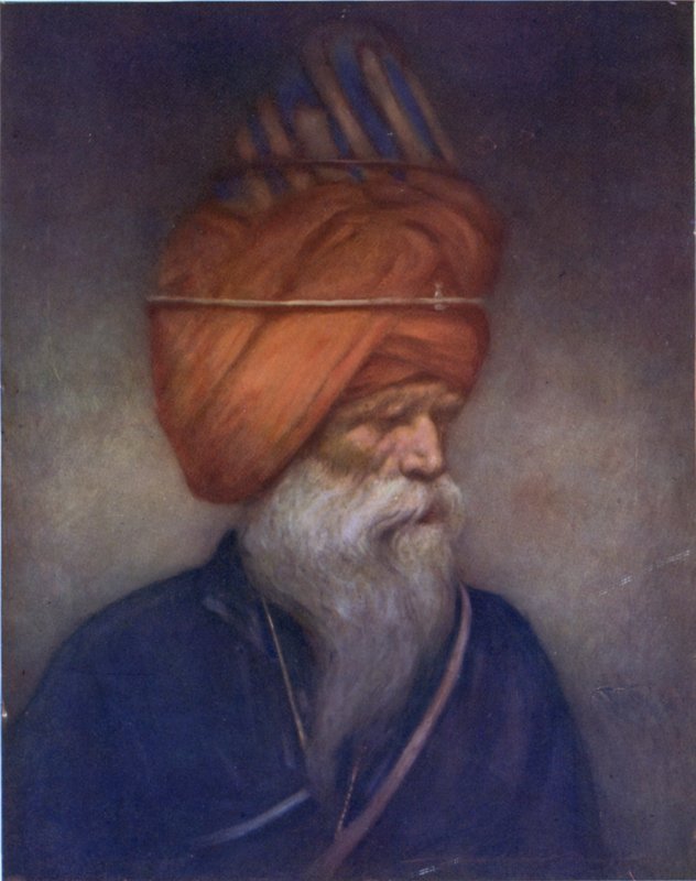 En sikhisk spjutbärare av Mortimer Ludington Menpes