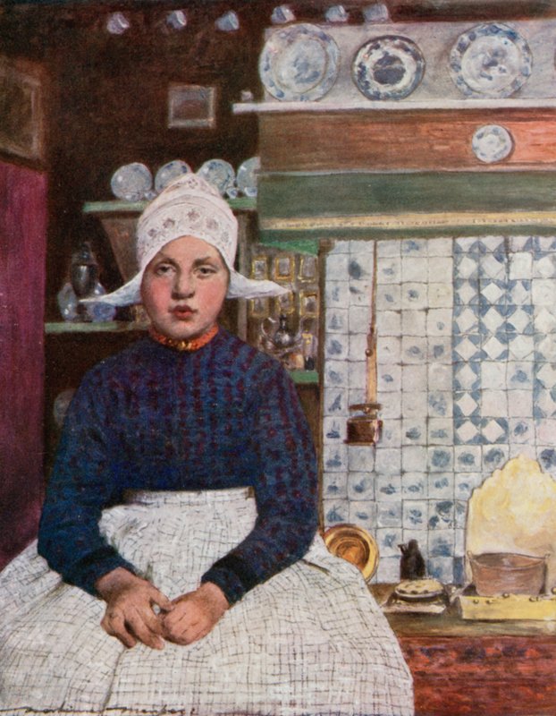 Vid Volendam av Mortimer Ludington Menpes