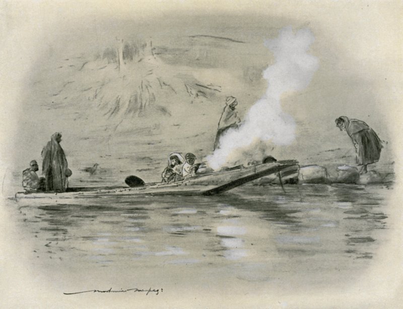 Familj av nomadstammen av Mortimer Ludington Menpes