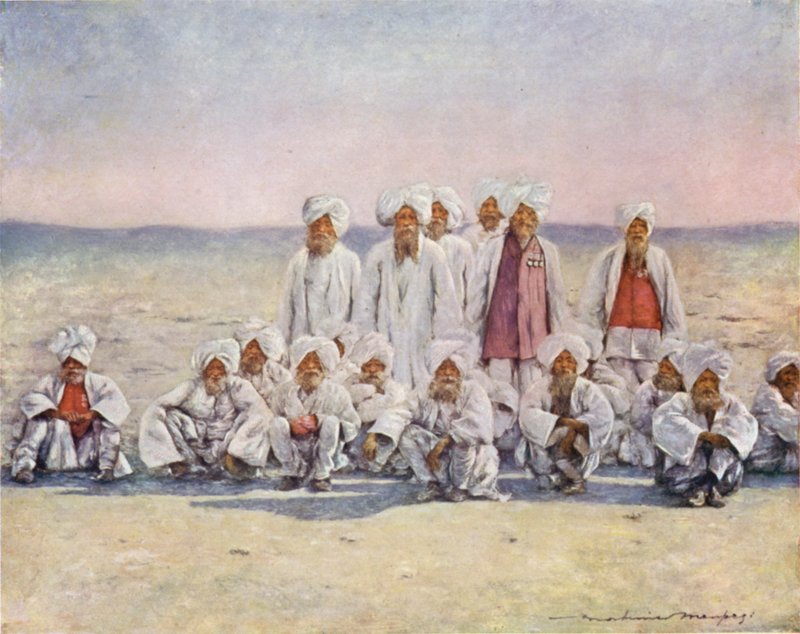 På Durbar Day av Mortimer Ludington Menpes