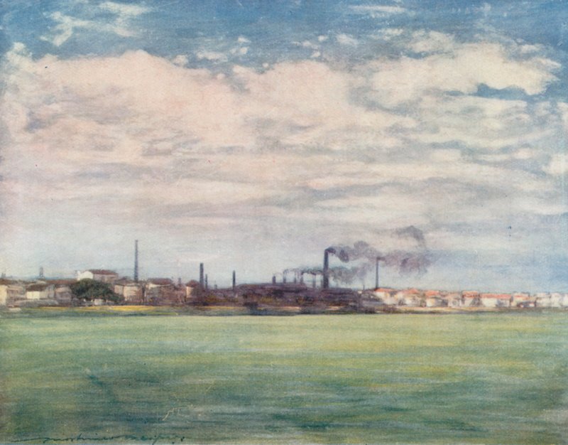 På Seine av Mortimer Ludington Menpes