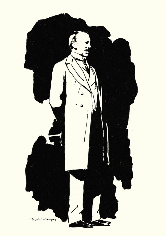 Sir Alfred Milner talar till en publik på Mafeking Day av Mortimer Ludington Menpes