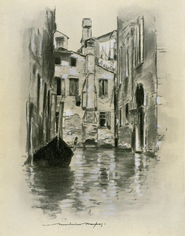 Gata i Venedig av Mortimer Ludington Menpes