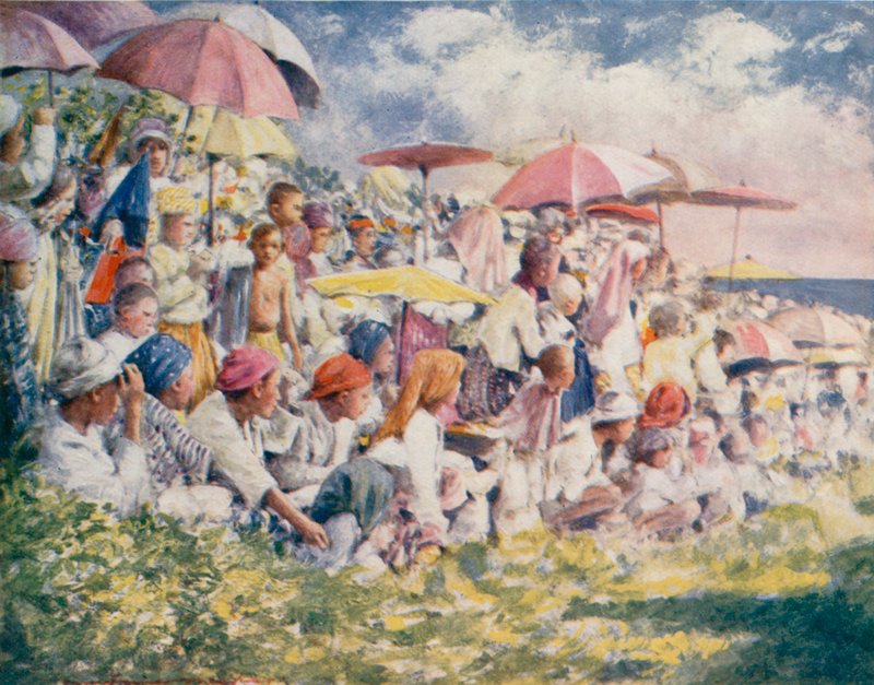 Tittar på en båttävling av Mortimer Ludington Menpes
