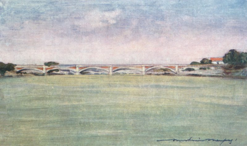 Tidig morgon på Seine av Mortimer Ludington Menpes