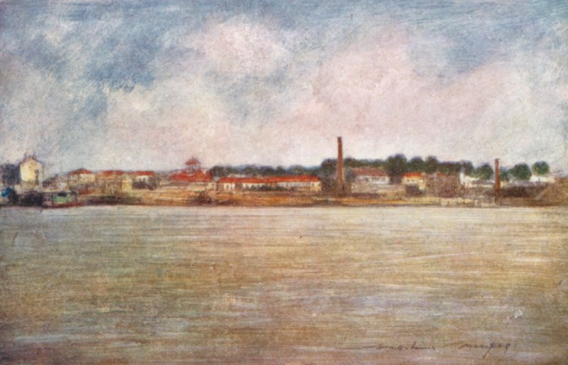 Viwanda kwenye Seineswed av Mortimer Ludington Menpes