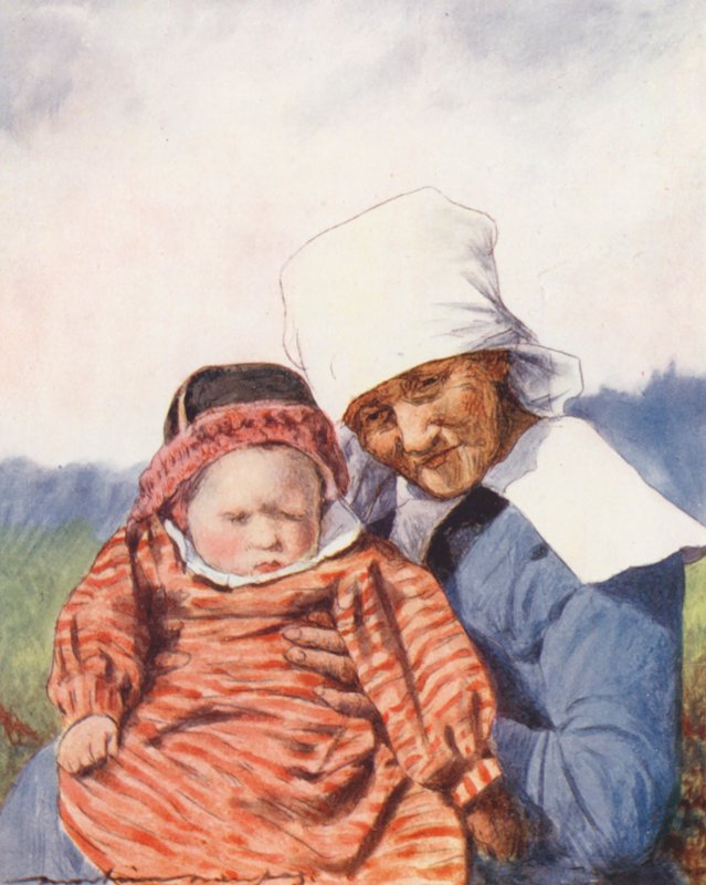 Granmere (färglitografi) av Mortimer Ludington Menpes