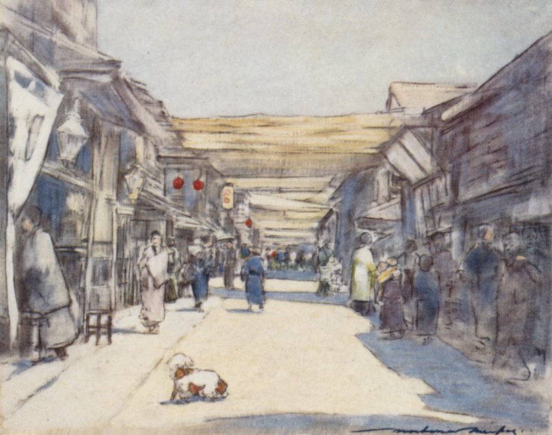 Honeysuckle Street av Mortimer Ludington Menpes