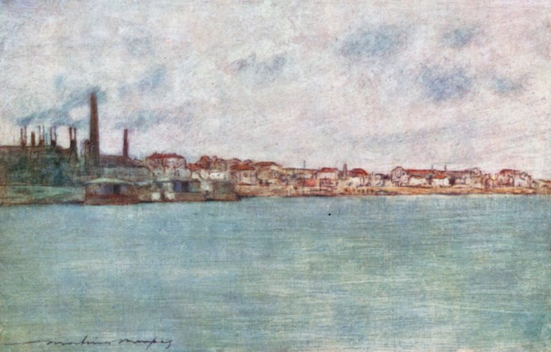 På väg till Charenton av Mortimer Ludington Menpes