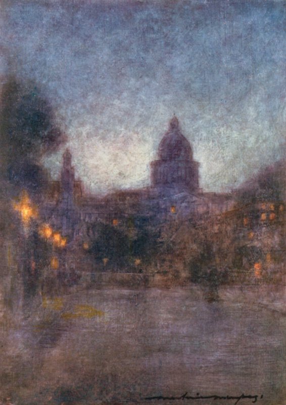 Paris by Night av Mortimer Ludington Menpes