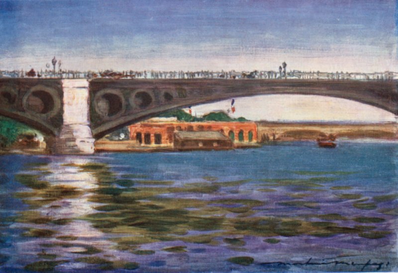 Pont Concordeswed av Mortimer Ludington Menpes