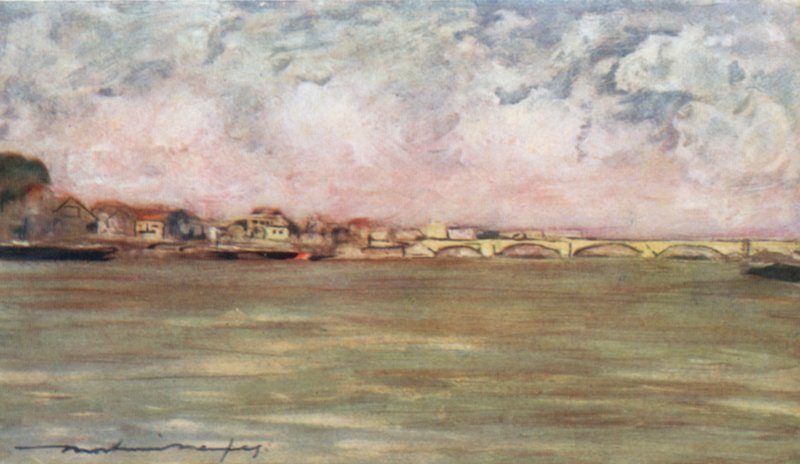 Tolbiac-bron av Mortimer Ludington Menpes
