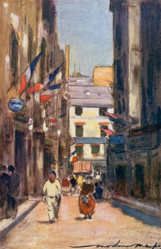 Seinegatan av Mortimer Ludington Menpes