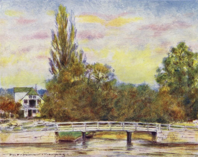 Streatley av Mortimer Ludington Menpes
