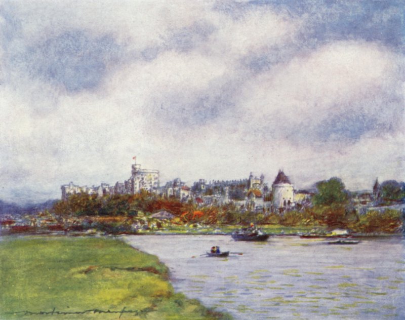 Windsor Castle av Mortimer Ludington Menpes