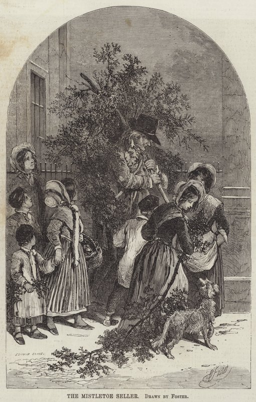 Mistelssäljaren av Myles Birket Foster